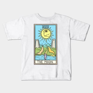 The Moon Toad Tarot Kids T-Shirt